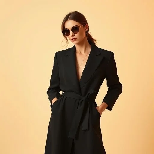 Sophisticated flat lay of high-fashion magazines and accessory